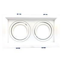 Embutido Recuado II Fundo Branco 2X PAR20 - Newline - IN50332BT