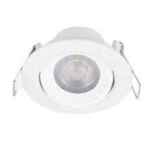 Embutido Spot Led 5W Redondo Direcionável IP20 Branco Neutro 4000K Gaya