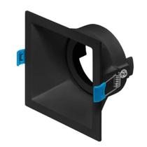 Embutido Stella Square Par20 Recuado Direcionavel Preto STH8920PTO