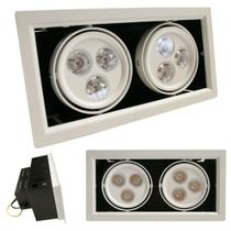 Embutido Teto LED 18W Luz Amarela 3000k 60 677LM Multivolt - DL02