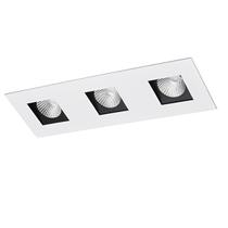 Embutido Triplo Orientável Recuado Bella Luce BL1223/3 Embutido Triplo Orientável Recuado Bella Luce BL1223/3