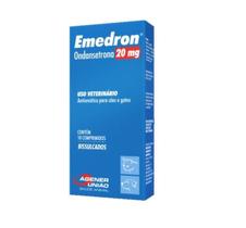 Emedron 20Mg C/10 Comprimidos Cães E Gatos - Agener União