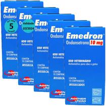 Emedron Ondansetrona 10mg com 10 comprimidos Agener Kit Com 5