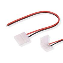 Emenda Branca Para Fita LED Com Rabicho 8mm (528,0006) - Noll LED Emenda Branca Para Fita LED Com Rabicho 8mm (528,0006) - Noll LED