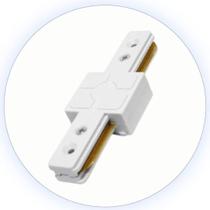 Emenda Conector União para Trilho Eletrificado Reta ou L Preta ou Branca
