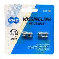 Emenda de corrente kmc cl573r 6v / 7v / 8v silver / prata - power link - 02 und
