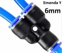 Emenda Em Y Easy Para Tubo 6mm - Lumaflex