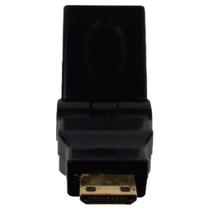Emenda Flexível Hdmi Fêmea X Mini Hdmi Macho Para Filmadora