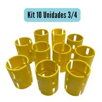 Emenda Luva Conduíte 3/4 e 1" - Kit com 5 ou 10 unidades