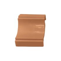 Emenda para acabamento de moldura em forro pvc cor carvalho /100 Emenda para acabamento de moldura em forro pvc cor carvalho /100