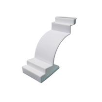 Emenda para acabamento forro p4 luxo/plus branco neve /10