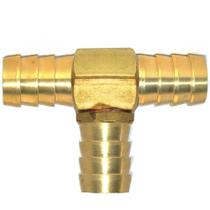Emenda Para Mangueira ""T"" 1/2 Latão - ET 4 - RAPA NUI