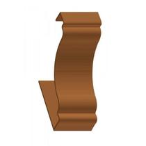 Emenda para Meia Cana Polifort 30mmx8cm Emenda para Meia Cana Polifort 30mmx8cm