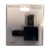 Emenda para Trilho Eletrificado Preto Tipo L - Nordecor - 6071