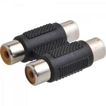 Emenda RCA Fêmea/Fêmea Dupla Niquelada Genérico Storm - DEZ / 10