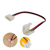 Emenda Reta Para Fita de Led 3528 Com 2 Vias Com Fio Led Line Emenda Reta Para Fita de Led 3528 Com 2 Vias Com Fio Led Line
