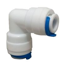 Emenda União Cotovelo L x Engate Rápido 1/4" Mangueira Tubo Emenda União Cotovelo L x Engate Rápido 1/4" Mangueira Tubo