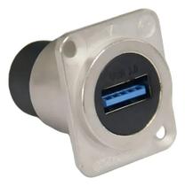 Emenda Usb 3.0 Keystone Painel Metal Emenda Usb 3.0 Keystone Painel Metal