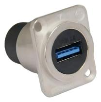 Emenda Usb 3.0 Keystone Painel Metal