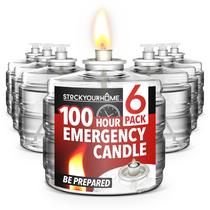 Emergency Candle Stock Your Home, pacote de 6 horas Emergency Candle Stock Your Home, pacote de 6 horas