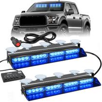 Emergency Dash Strobe Lights Nilight 32LED Blue com controlador Emergency Dash Strobe Lights Nilight 32LED Blue com controlador