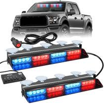 Emergency Dash Strobe Lights Nilight 32LED vermelho azul