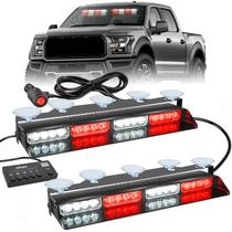 Emergency Dash Strobe Lights Nilight 32LED vermelho branco