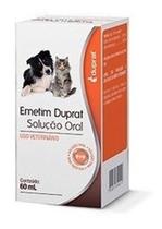 Emetim 60Ml Duprat Solução Oral Indicado Náuseas Vômitos Pet