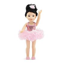 Emily Rose 14 polegadas roupas de boneca Doll Sparkly Ballerina Ballet 4 Piece Doll Outfit, Inclui sapatos de boneca Fits 14 "American Girl Wellie Wishers e Glitter Girls Dolls