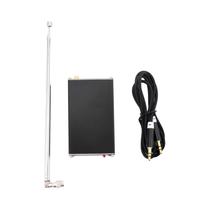 Emisor De Modulação De Frequência Tipo-C 76-108MHz 500mW Com Transmissão Estéreo E Display Digital