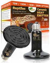 Emissor de calor cerâmico BOEESPAT 150W para répteis, pacote com 2