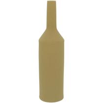 EMMA GARRAFA DECORATIVA 37x9x9cm CERÂMICA AMARELO