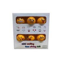 Emojis Memes Enfeite Painel De Carro De Mola Kit Com 6 Peças