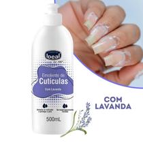 Emoliente de Cutículas com Lavanda Ideal 500ml Hidratação Unhas