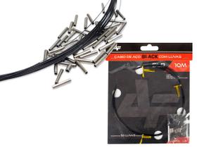 Empate De Aço Black Albatroz Fishing C/ Luvas (100lbs/45,3kg) - 10 Metros