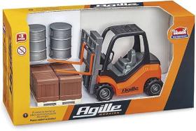 Empilhadeira Agille Working, Usual Brinquedos Cores Sortidas Empilhadeira Agille Working, Usual Brinquedos Cores Sortidas
