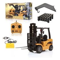 Empilhadeira De Controle Remoto Huina 1577 Rotação 360º