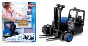 Empilhadeira Forklift c/ Pallet - Haulers Lift Load - Street Fire - 1/43 - Bburago