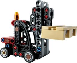 Empilhadeira LEGO Technic com palete 30655, brinquedo de construção