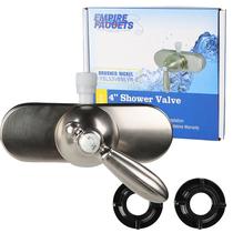Empire Faucets Kit de Válvula Desviadora para Chuveiro de RV 4" Níquel