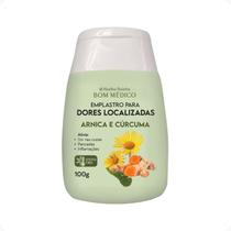 Emplastro Arnica e Cúrcuma Dores Localizadas Nos Joelhos Costas Pernas Músculos BOM MÉDICO Abelha Rainha 100g REF 3549 Emplastro Arnica e Cúrcuma Dores Localizadas Nos Joelhos Costas Pernas Músculos BOM MÉDICO Abelha Rainha 100g REF 3549