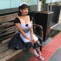 Empregada Cosplay Kawai Anime e Lolita