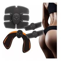 Ems Tonificador Muscular Elétrico Abdominal + Bumbum Glúteos 4 Em 1 Ems Tonificador Muscular Elétrico Abdominal + Bumbum Glúteos 4 Em 1