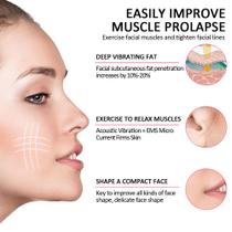 Ems V Massageador facial para estimulador facial da máquina de lifting facial V FaceToening Exercitador facetightening Emightening Skin Lift Dispositivos de beleza de uso doméstico