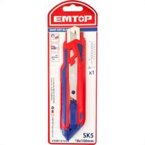Emtop Estilete Emborrachado Sk5 - 18Mm Emtop Estilete Emborrachado Sk5 - 18Mm