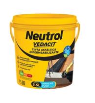 Emulsão Asfáltica A Base De Água Neutrol Acqua 3,6l Vedacit