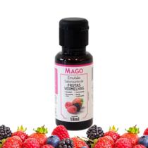 Emulsão concentrada saborizante Frutas Vermelhas 18ml mago
