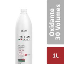 Emulsão Oxidante Água Oxigenada 30 Volumes 1L Itallian Color - Itallian Hairtech