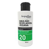 Emulsão Reveladora Vegana Acquaflora 20 Volumes 90ml Emulsão Reveladora Vegana Acquaflora 20 Volumes 90ml