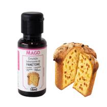 Emulsão Saborizante De Panetone 18ml Mago Receitas Natal Massa Cupcake Cremes